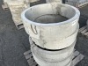 Concrete Riser Rings, Qty. 5