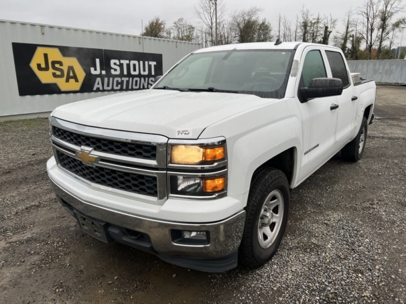 2014 Chevrolet Silverado Double Cab 4X4 Pickup