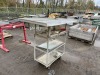 Metal Service Cart - 2