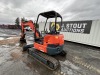 2020 Kubota U35-4 Mini Hydraulic Excavator - 3