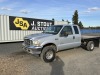 2003 Ford F250 XLT SD Ext. Cab 4X4 Flatbed Truck