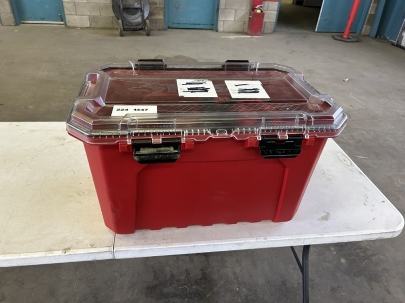 Husky Tool Box w/New Tools