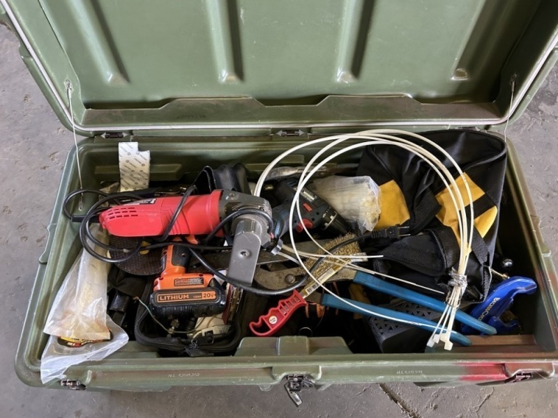 Tool Box, Power & Hand Tools