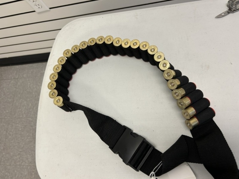 Bandolier Belt w/16 Gauge Shells