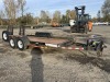 2000 Towmaster T12P T/A Equipment Trailer - 2