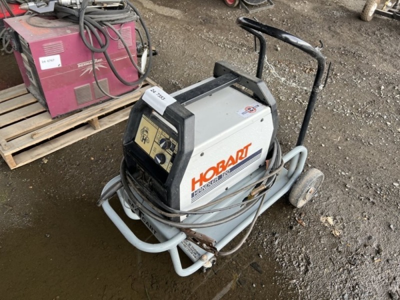 Hobart Handler 120 Wire Feeder w/Cart