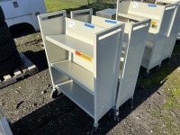 Metal Book Carts, Qty. 2