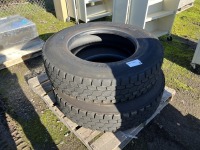 11R24.5 Drive Tires, Qty. 2