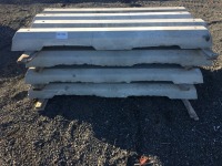 Concrete Parking Blocks, Qty. 16