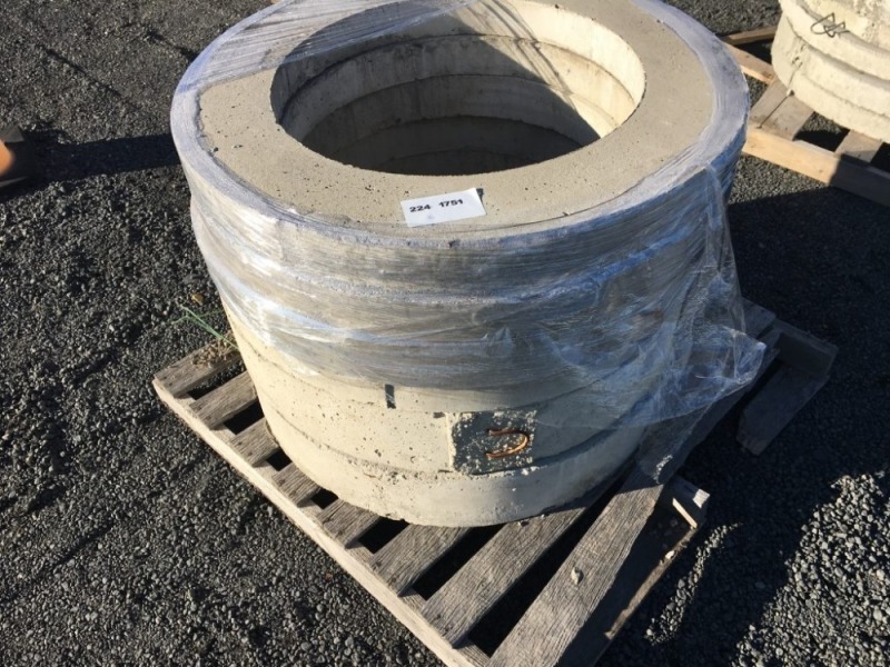 Concrete Riser Rings, Qty. 6