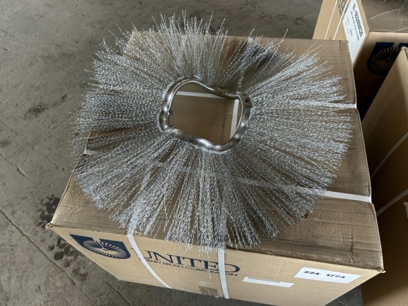 Wire Sweeper Brushes, Qty. 24