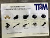 2024 TPM 10pc Mini Excavator Attachment Kit - 12