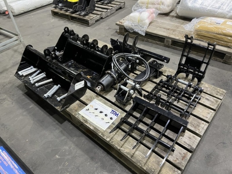 2024 TPM 10pc Mini Excavator Attachment Kit