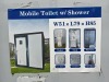 2024 Simple Space Portable Toilet W/Shower - 9