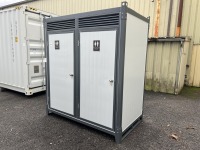 2024 Hanbase Double Stall Portable Toilet