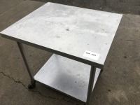 Metal Rolling Kitchen Cart/Worktable