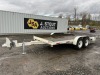 2002 Butler T/A Tilt Deck Equipment Trailer