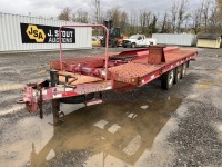 2005 Maxey Tri-Axle Tilt Deck Equipment Trailer