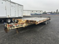 2009 Trail King TK 24 T/A Equipment Trailer