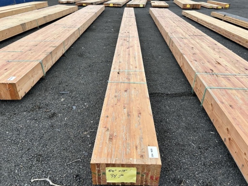 Glulam Beam - 8 1/2"x18"x33'7"