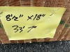 Glulam Beam - 8 1/2"x18"x33'7" - 2