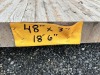 Glulam Beam - 48"x3"x18'6" - 2