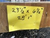 Glulam Beam - 23 1/2"x6 1/2"x28'1" - 2