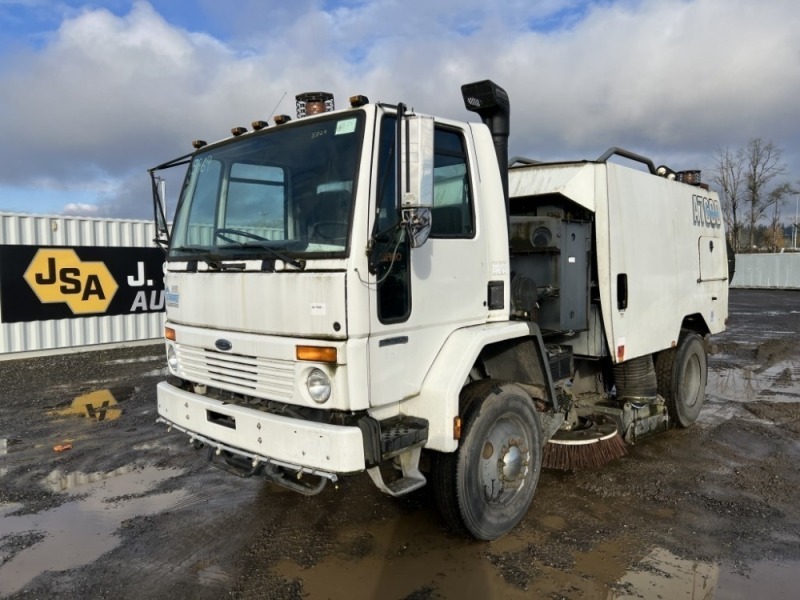 2005 Schwarze A7000 Street Sweeper