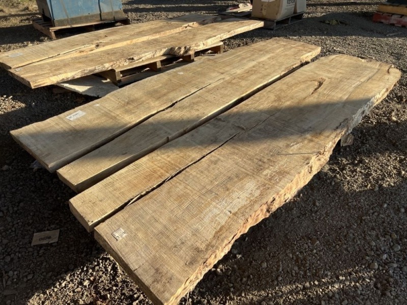 Maple Live Edge Slabs, Qty. 2