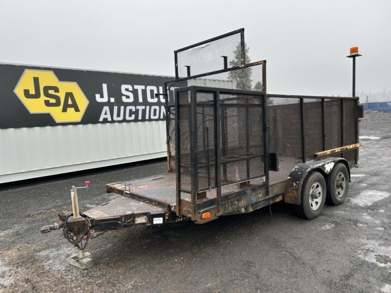 1993 714H T/A Equipment Trailer