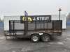 1993 714H T/A Equipment Trailer - 2