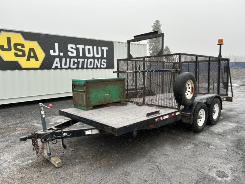 2001 Fox Trailers T/A Equipment Trailer