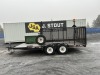 2001 Fox Trailers T/A Equipment Trailer - 2