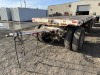 1994 Shopbuilt Tri-Axle Flatbed Pup Trailer