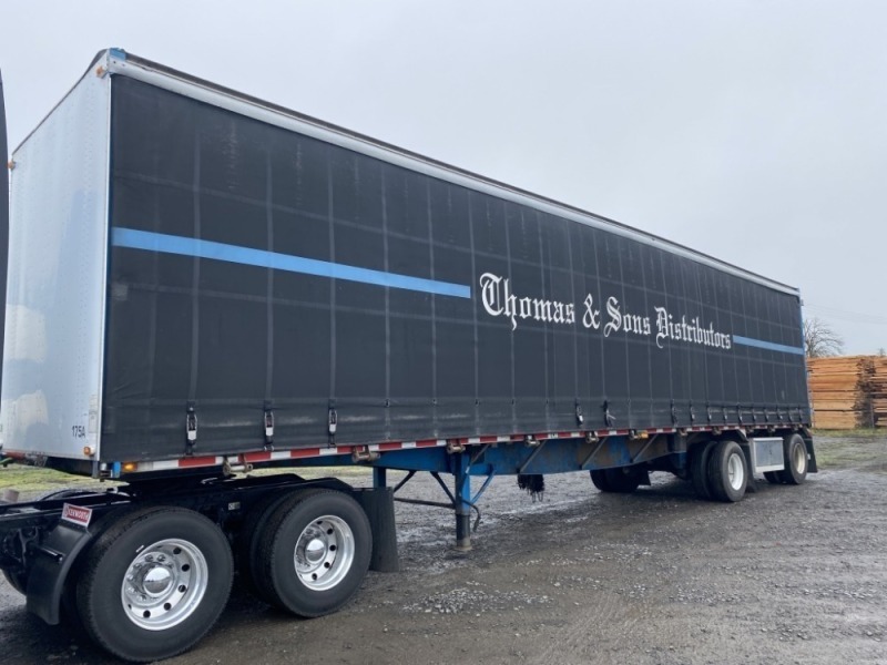 2005 Western T/A 46' Curtain Side Trailer