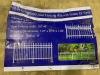 2024 4x8 White Galvanized Steel Fencing Kit - 2