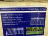 2024 7x8 White Galvanized Steel Fencing Kit - 3