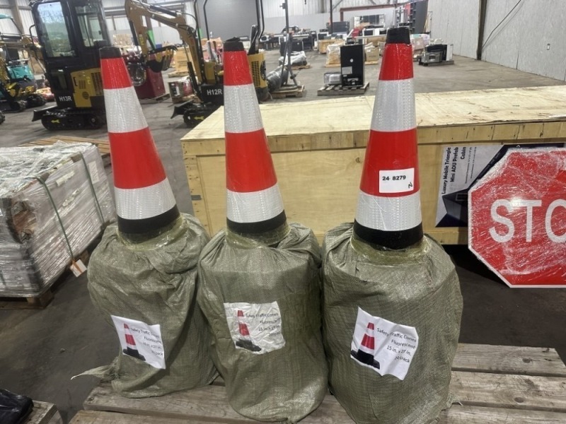 2024 Safety Cones, Qty. 60