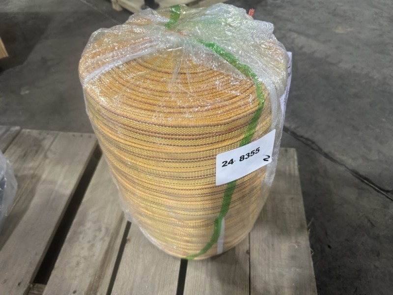 2024 Yellow Poly Fiber Webbing, Qty. 10