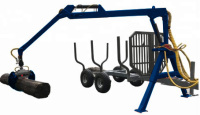 2024 WeMax RT06 Self Loading 6 Ton Log Trailer Kit