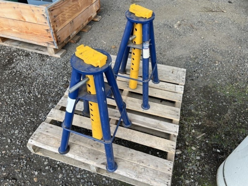 10-Ton Vehicle Stands, Qty. 2