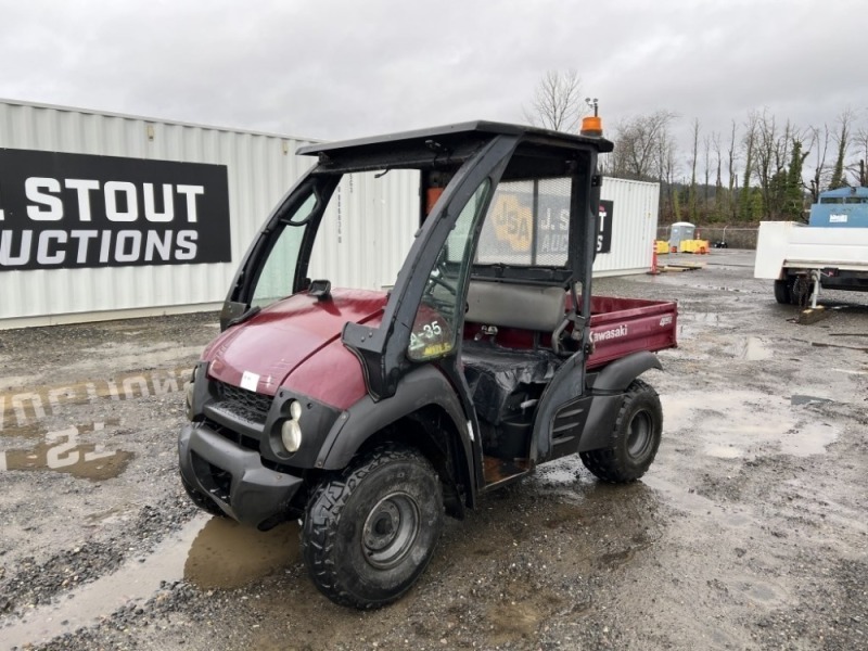 2011 Kawasaki KAF400A Mule 4X4 Utility Cart