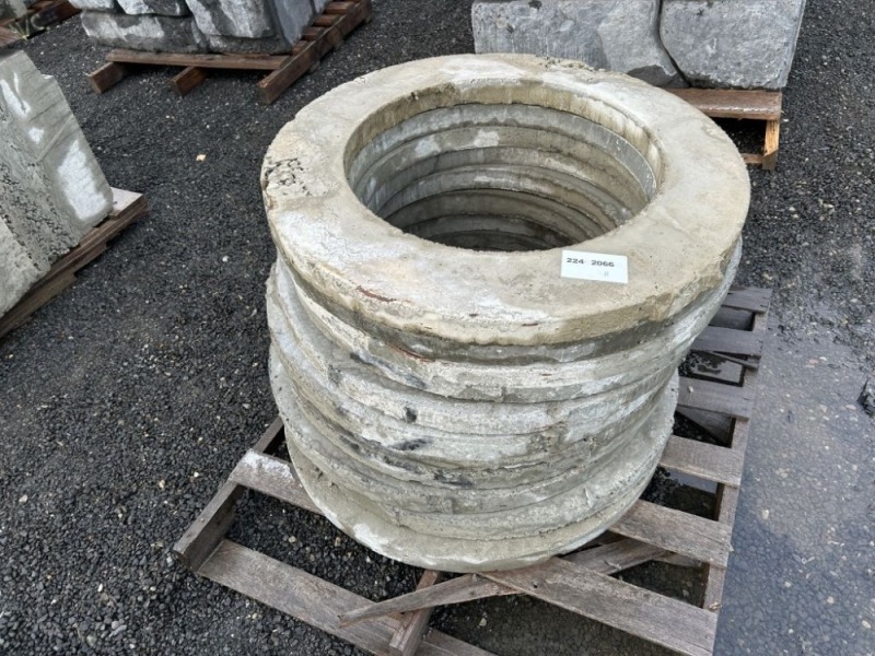 Concrete Riser Rings, Qty. 11