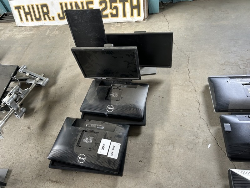 Dell Monitors, Qty:7