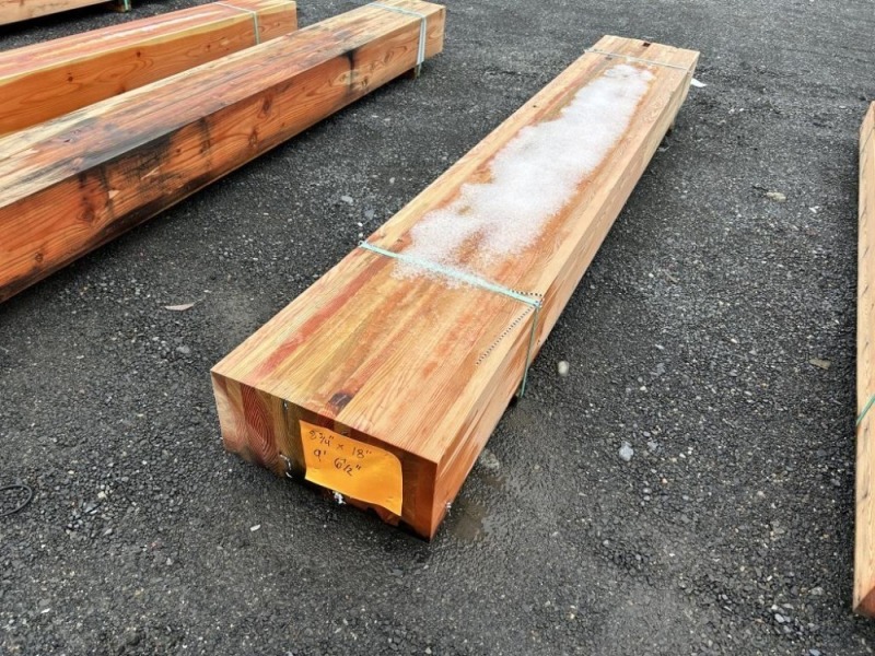 Glulam Beam - 8 3/4"x18"x9'6 1/2"