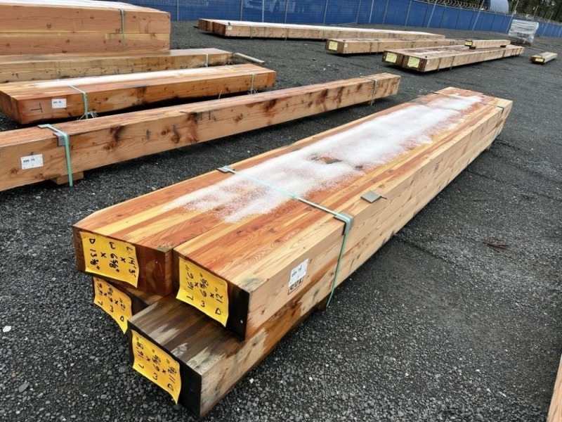 Glulam Beams, Qty. 4