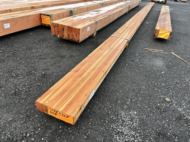 Glulam Beam - 1'x3 1/8"x36'8"