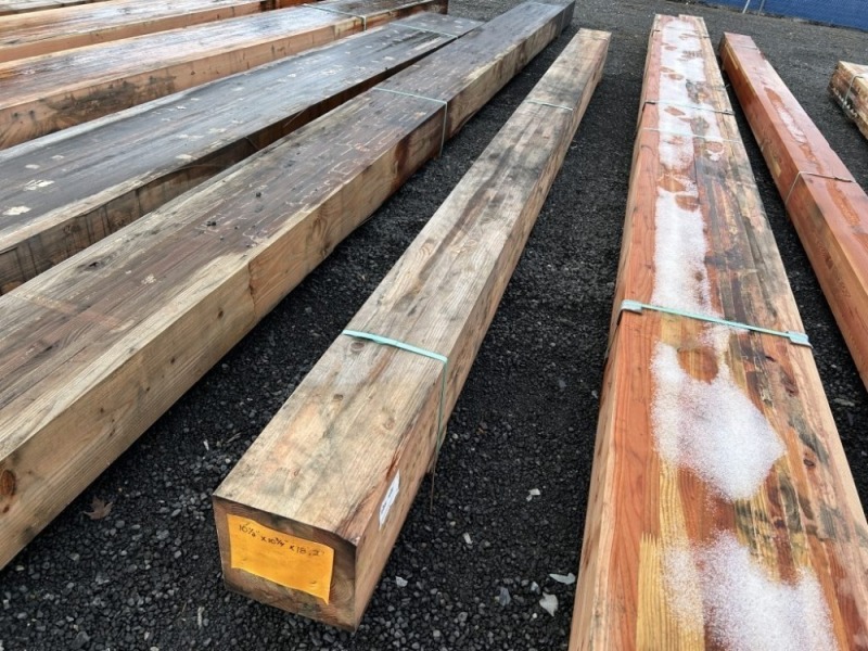 Glulam Beam - 10 1/2"x10 3/4"x18'2"