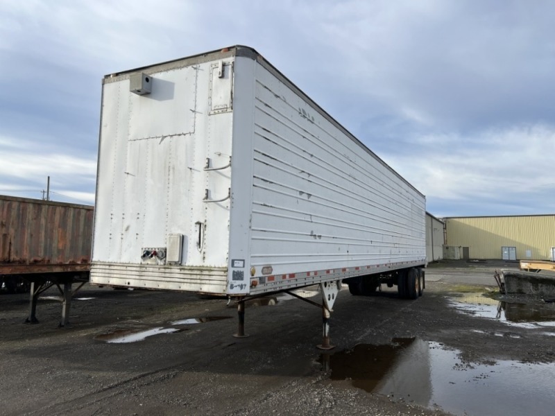 1986 Utility T/A Dry Van Trailer