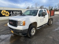 2013 GMC Sierra 2500 Extra Cab Flatbed Truck